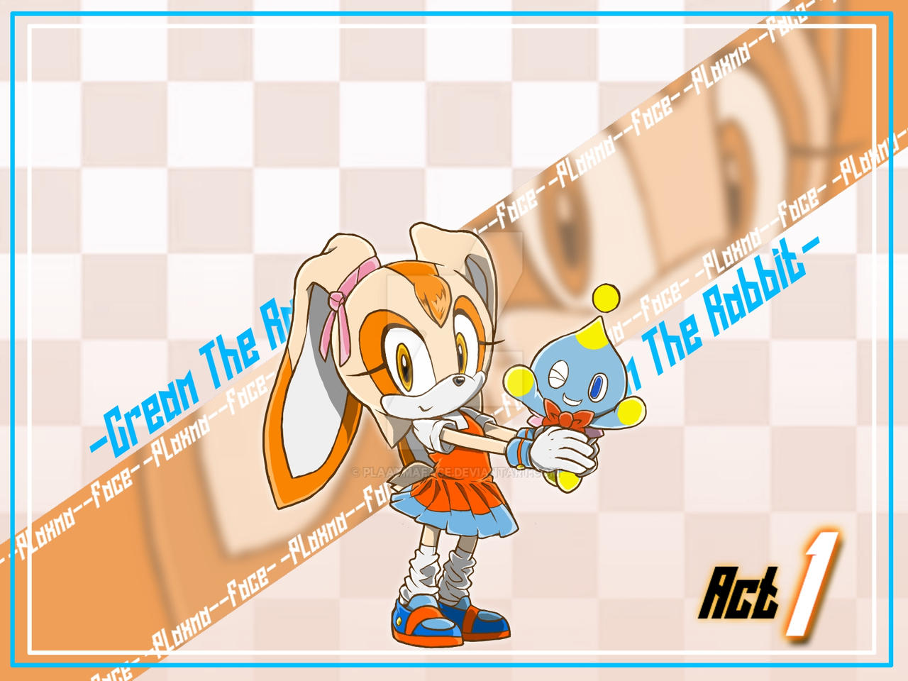 Cream The Rabbit Fasion Cream The Rabbit ACT 1 (Slight Redesign) by PlaaxmaFace on DeviantArt