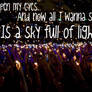 A Sky Full Of Lighters