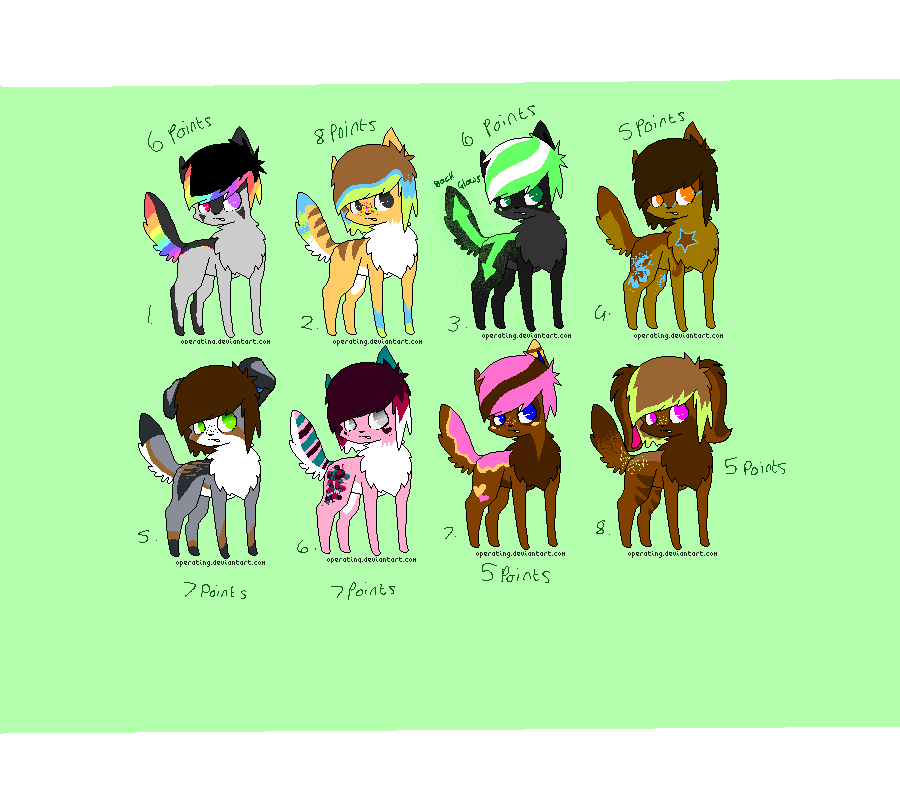 .:Canine Adoptable Batch.1:.