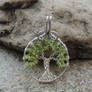 Celtic Tree of Life with Peridots *SOLD*