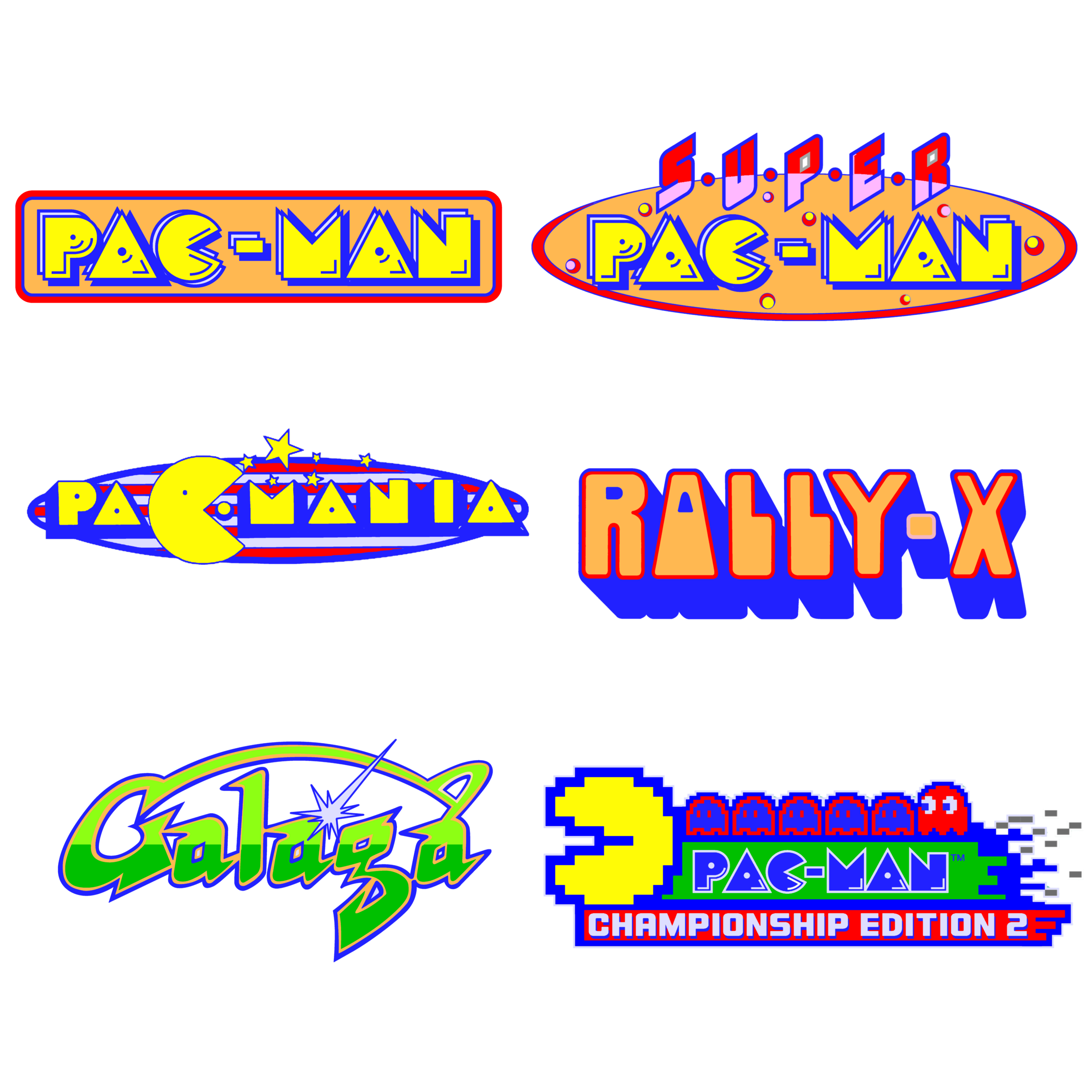 Arcade Styled Logos #1 by NintendoPlayer7K on DeviantArt