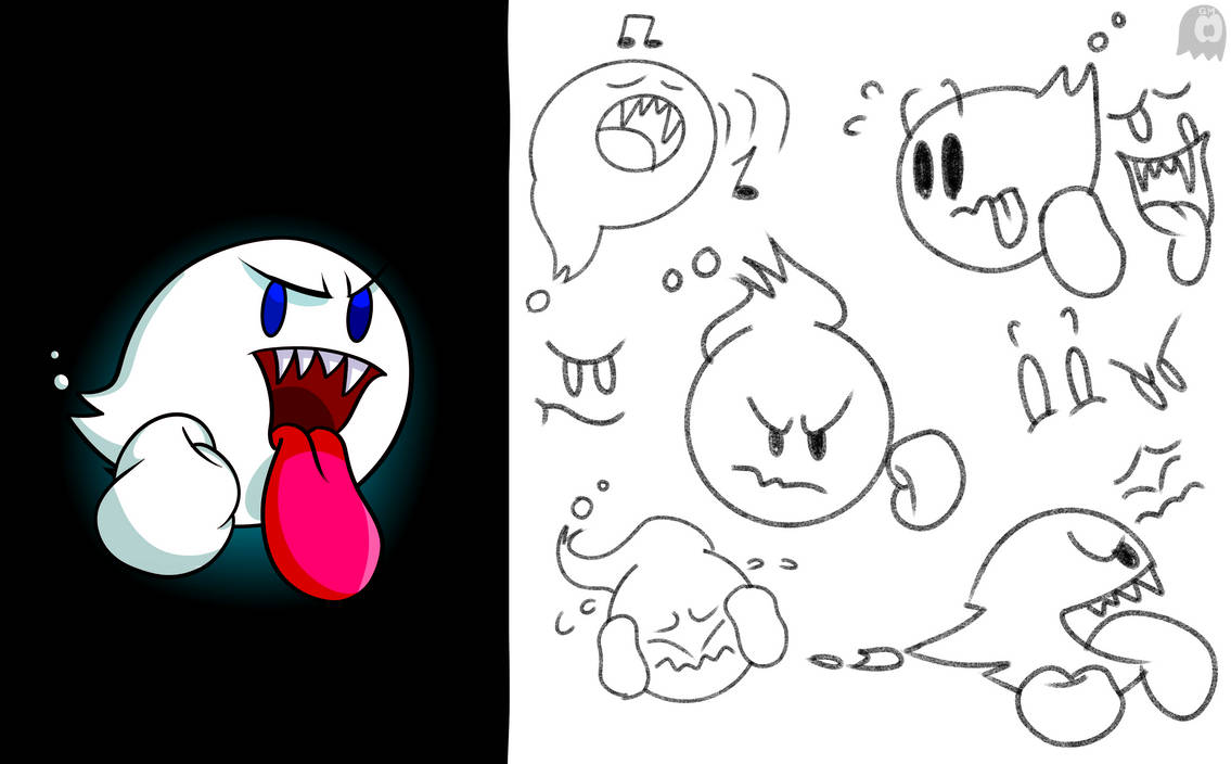 Boo (Super Mario Bros) My Take by NintendoPlayer7K on DeviantArt