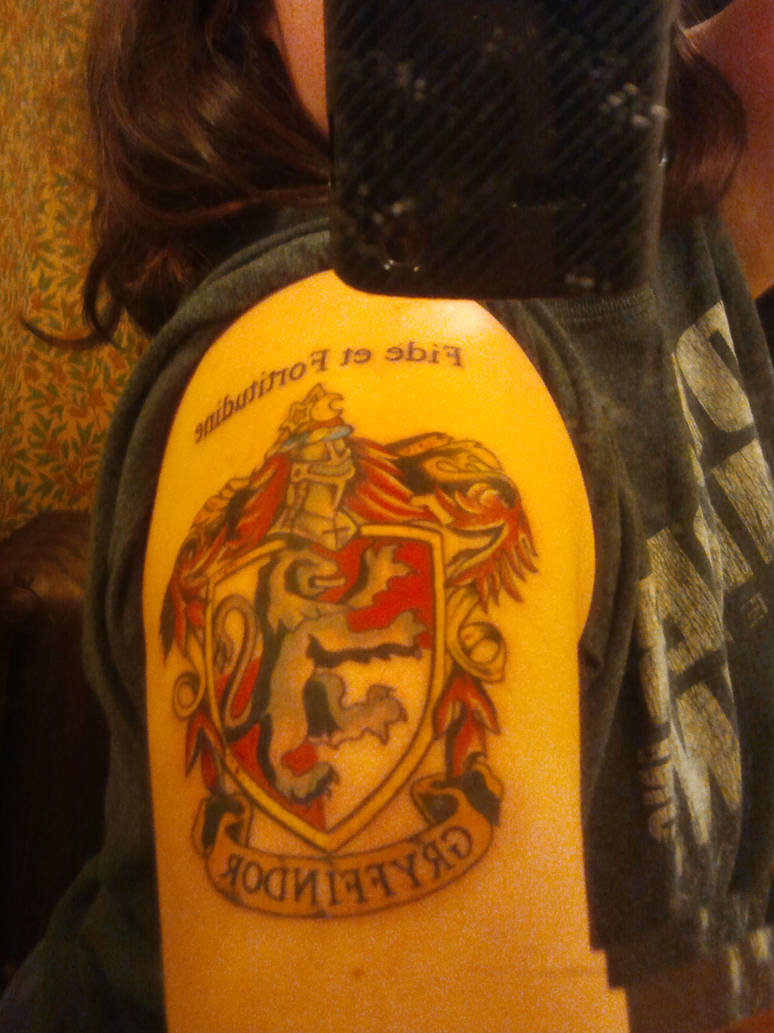 First Tattoo - Gryffindor by bai-xue88 on DeviantArt