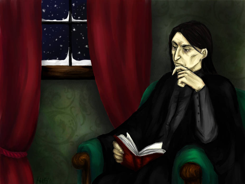 Winter Reading by bai-xue88 on DeviantArt