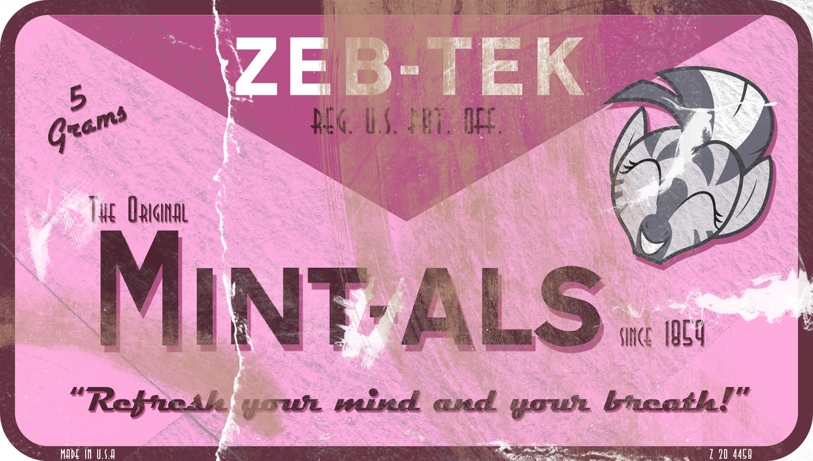 Mint-als: Label (Fallout Equestria) by luckydonald on DeviantArt