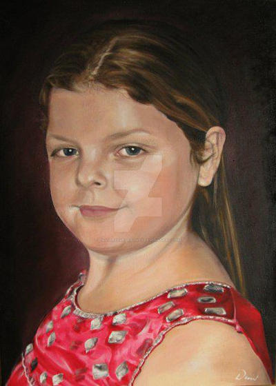 Portrait of Rayna by davidreevespayne1 on DeviantArt