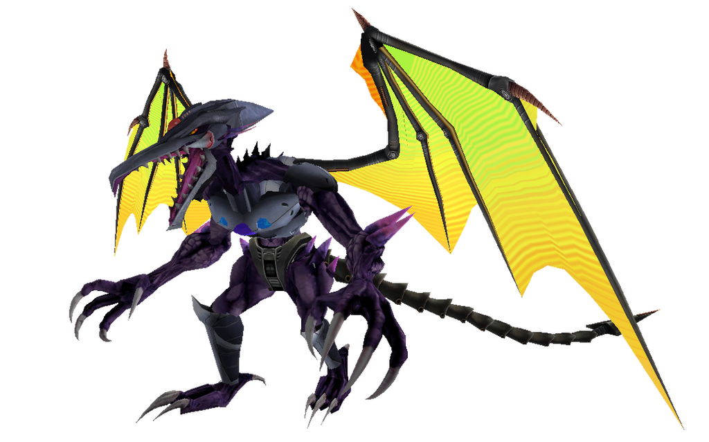 Metroid - Other M Meta Ridley v2 by BaganSmashBros on DeviantArt