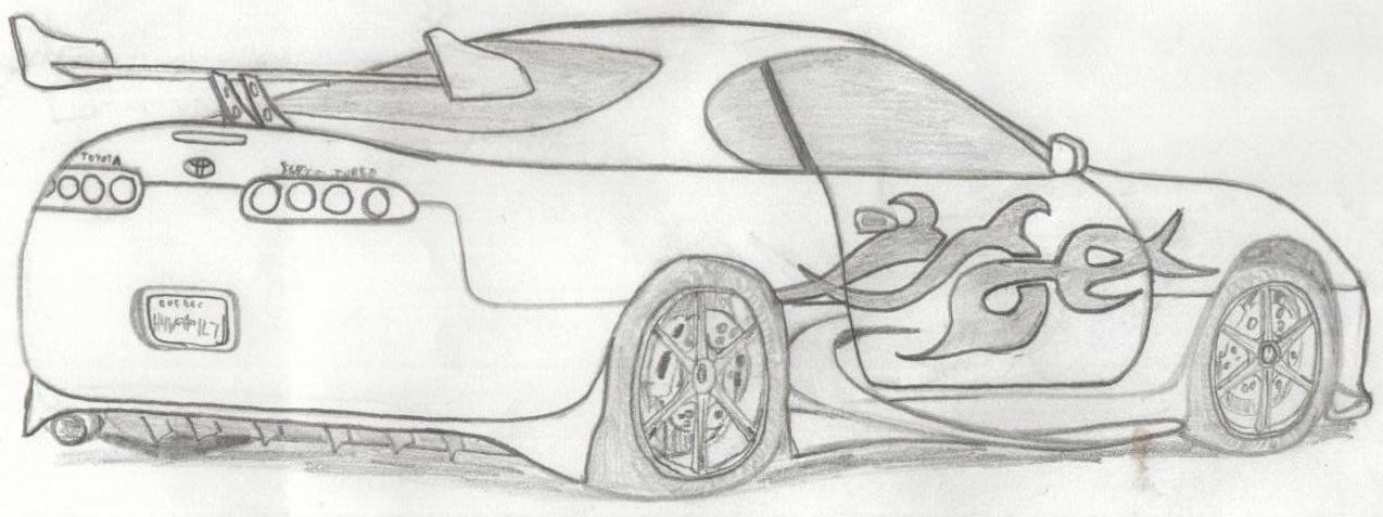 Toyota Supra Turbo By Hypothraxer On Deviantart