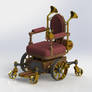 Steampunk Wheelchair (front)