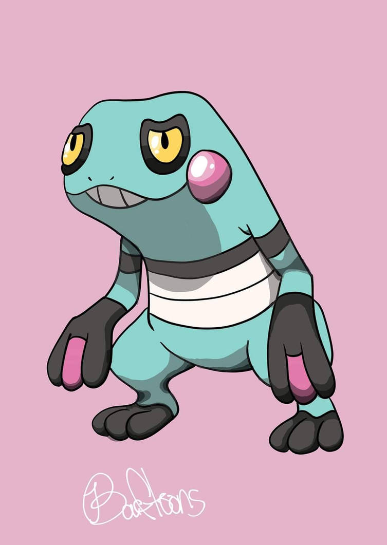 Shiny Croagunk by Barftoons on DeviantArt