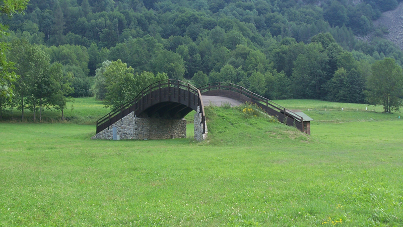 over the bridge