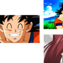 Goku x erza ( sacrifice never die)