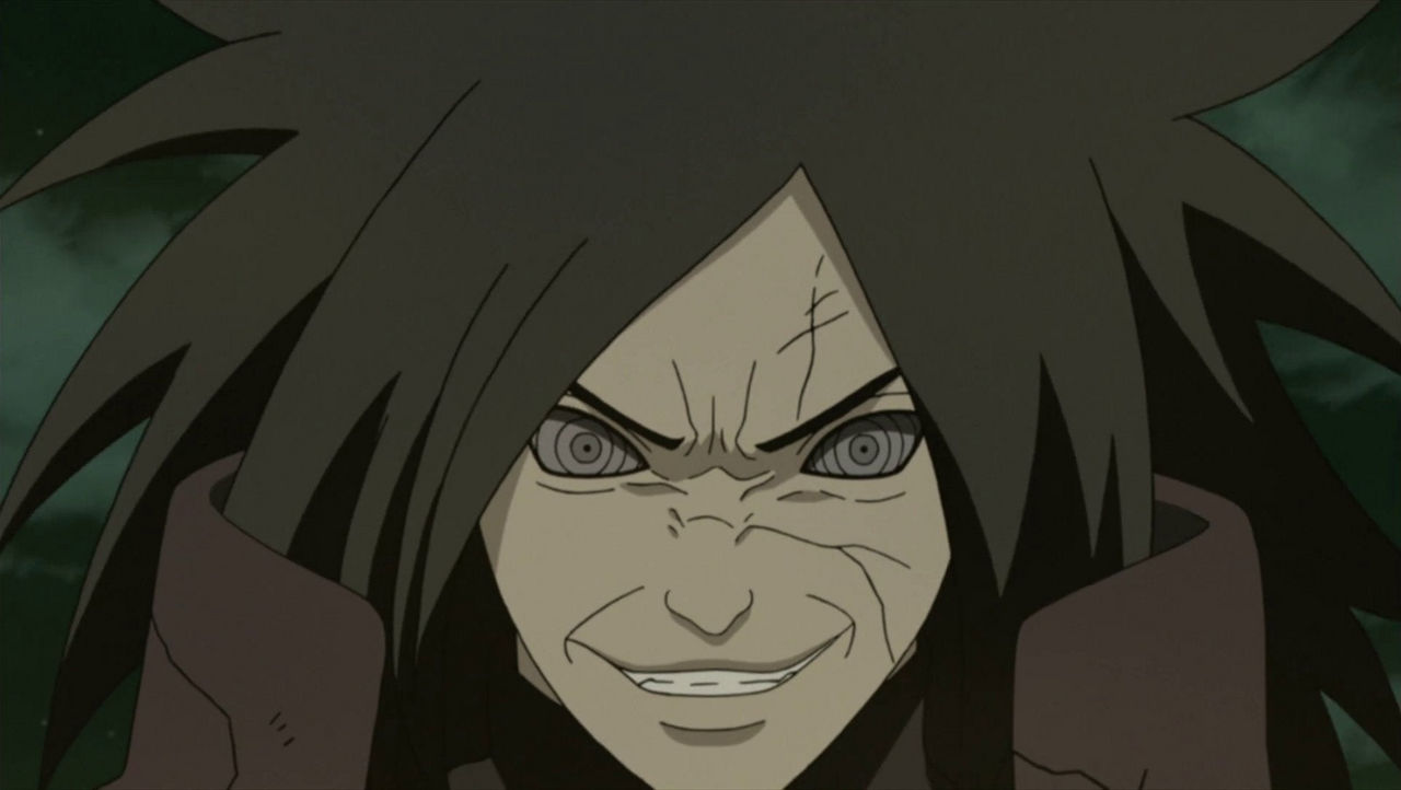 Madara uchiha Evil Smile