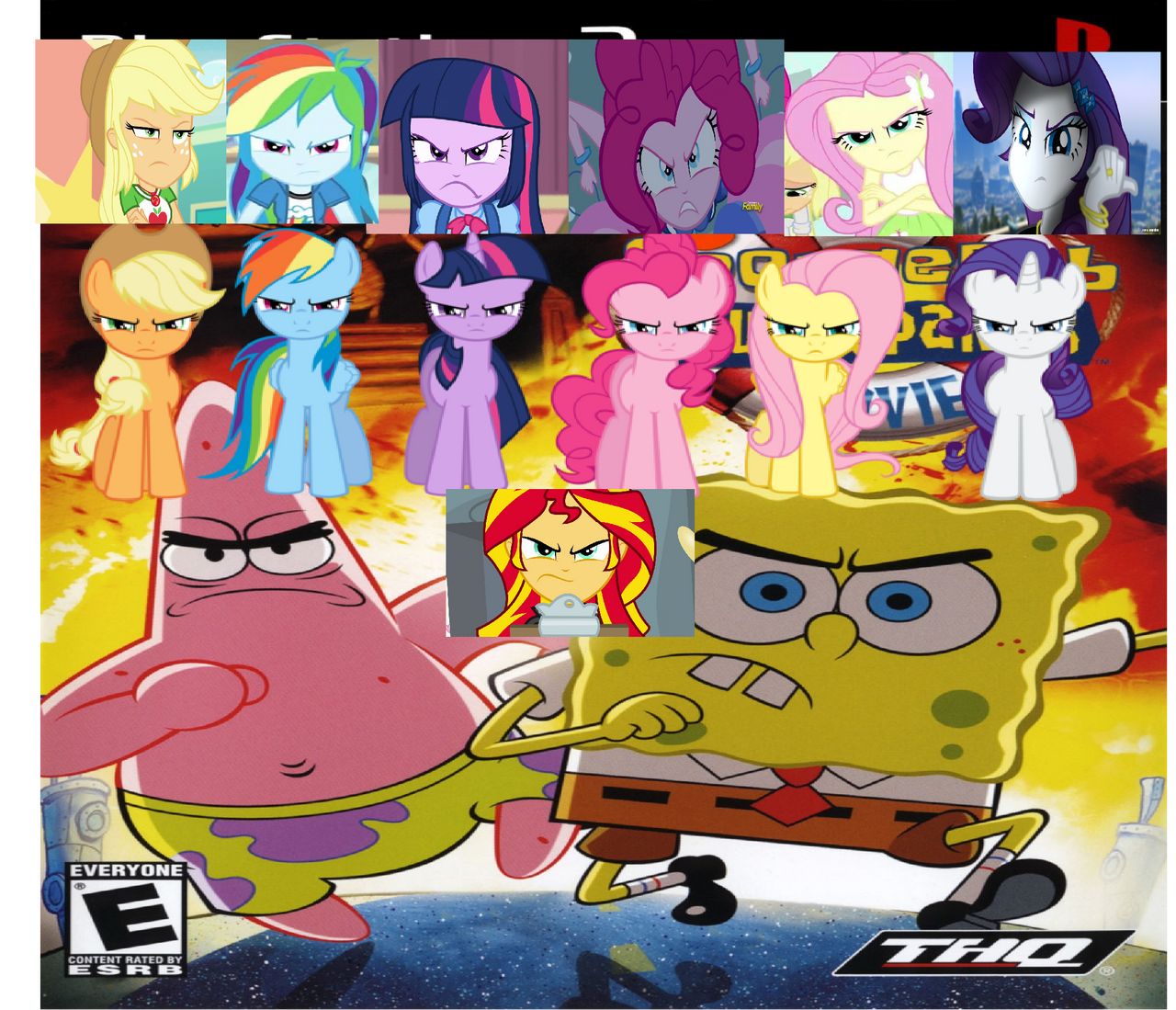 Spongebob x My Little Pony Movie