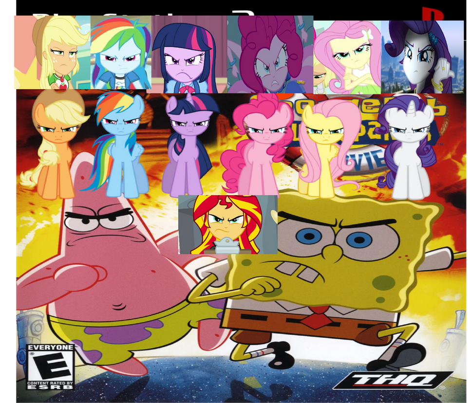 Spongebob X My Little Pony Movie By Tmzstudioz On DeviantArt spongebob-x-my-little-pony-movie-by-tmzstudioz-on-deviantart