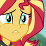 Sunset shimmer reaction spongebob crying