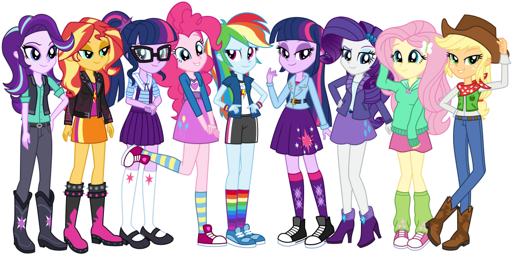 My Little Pony Equestria Girls New Clothes by Tmzstudioz on DeviantArt