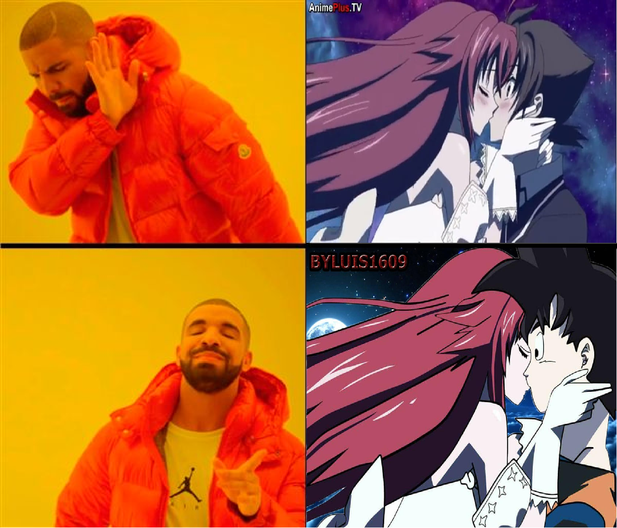 Goku x rias better than rias x issei