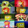 Spongebob And Sunset Shimmer Year