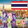 Spongebob Mane 7 was in thailand