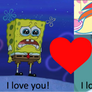 Spongebob And Rainbow Dash Crying