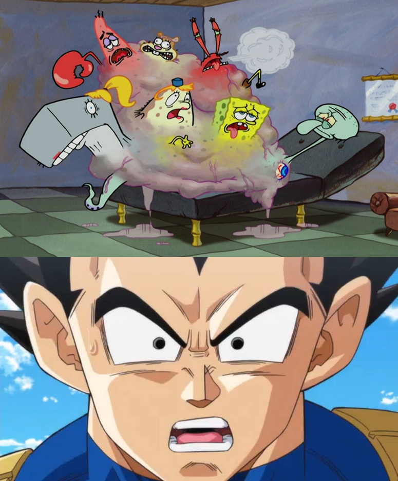 Vegeta Vs Spongebob 938x775 Vegeta reaction to sbtp ending by Tmzstudioz on DeviantArt