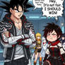 After Ruby rose defeated by maka from death battle
