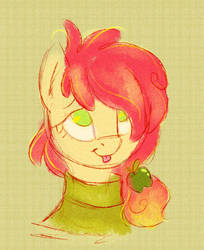 Apple girl by Equmoria