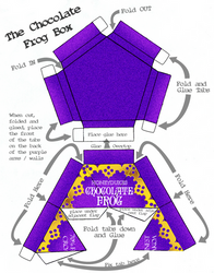 Chocolate Frog Box Design