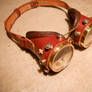 Latest steampunk goggles.