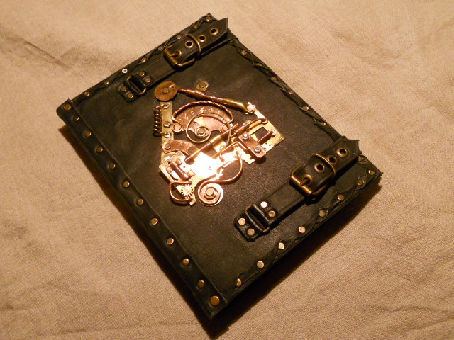 Steampunk notebook