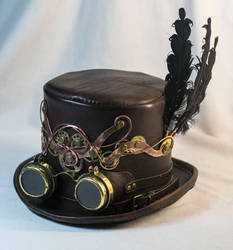 Steampunk top hat