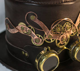 Steampunk top hat