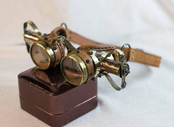 Steampunk goggles