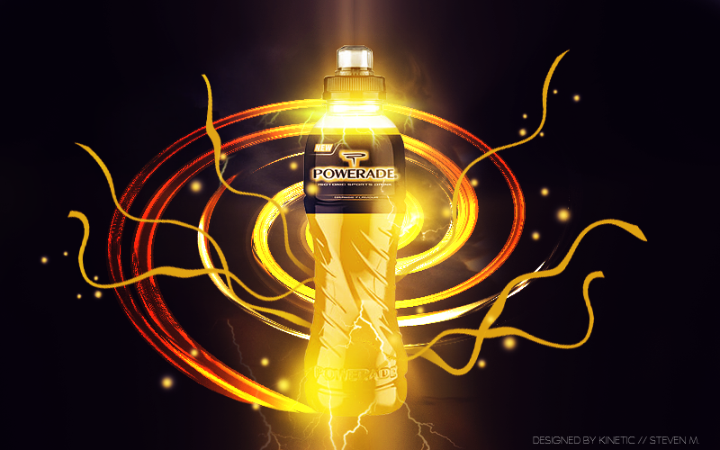 Powerade Poster Design