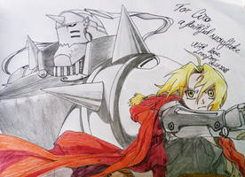 Alphonse and Edward Elric