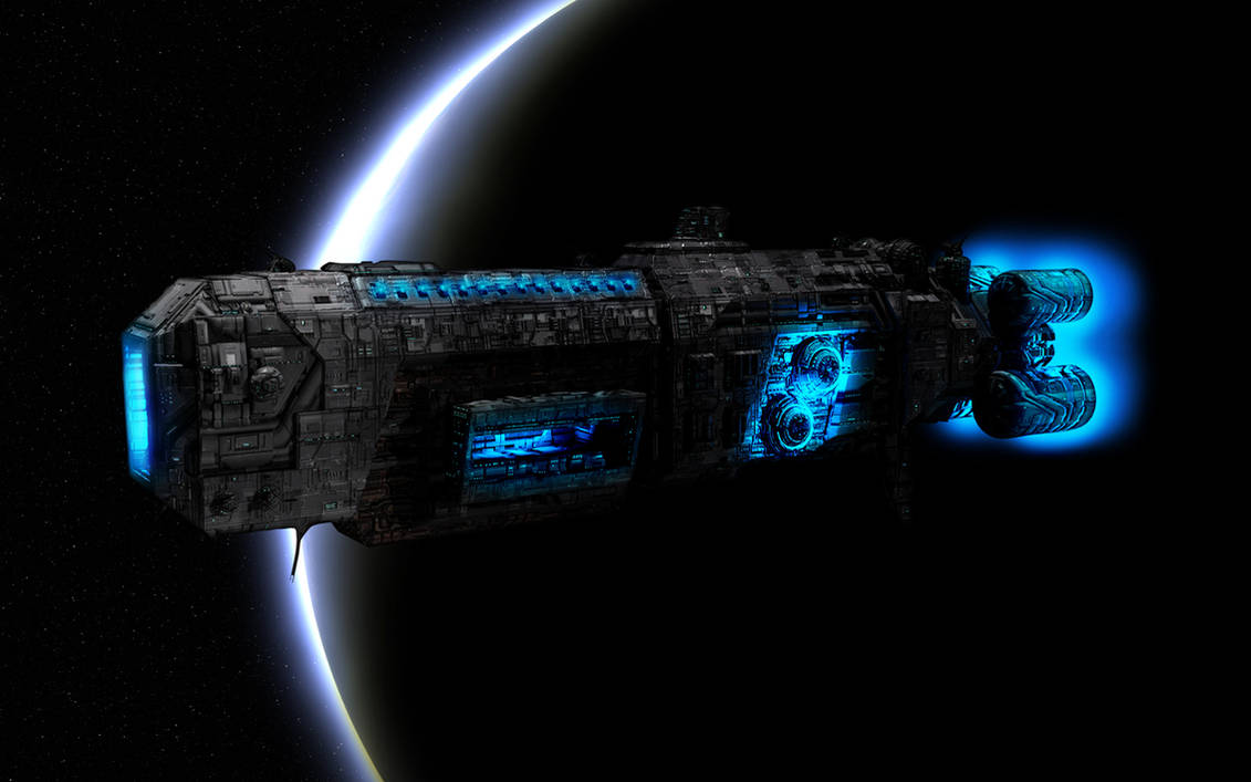 Ogame Space-Ship Wallpaper by ToBiOh