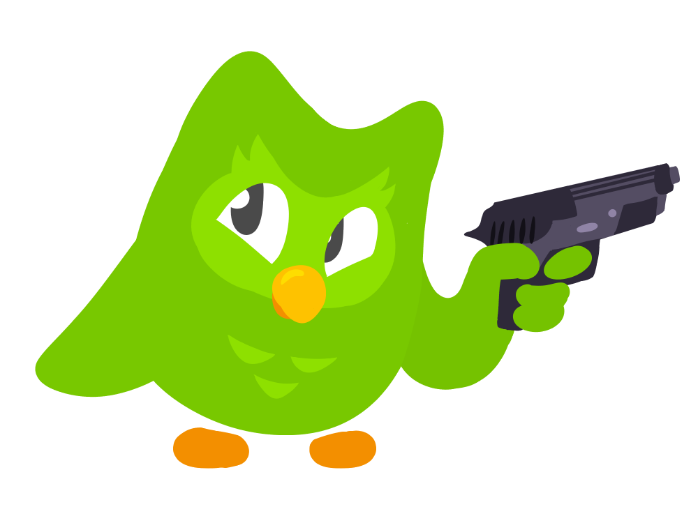 Best Drone Gun Duolingo Bird Meme / Duolingo y Angry Birds tendrán un