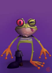 Pirate frog