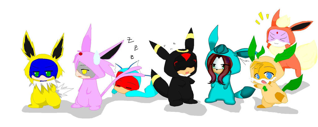 Collab Eeveelutions