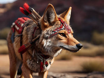 Tribal coyote 9