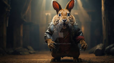 Were-Rabbit by Pinkyzilla123 on DeviantArt