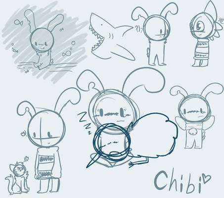 chibi dump (I love this rabbit help)