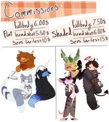 Commission sheet [CLOSED]