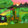 St Patricks Day YCH for DragonFlameCactus