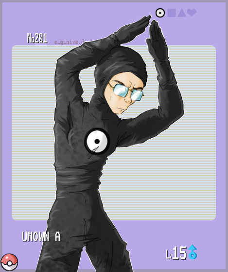 Unown by G-Bomber on DeviantArt