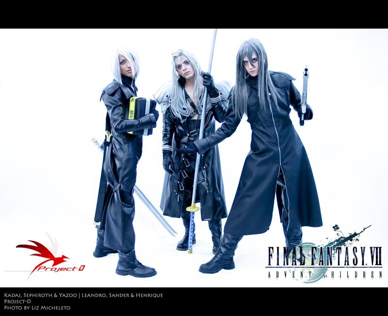 Kadaj, Sephiroth, Yazoo FF 7