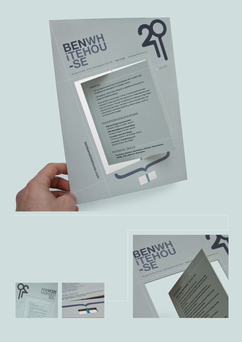 Ben Whitehouse's Creative CV