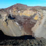 Mt Fuji's crater