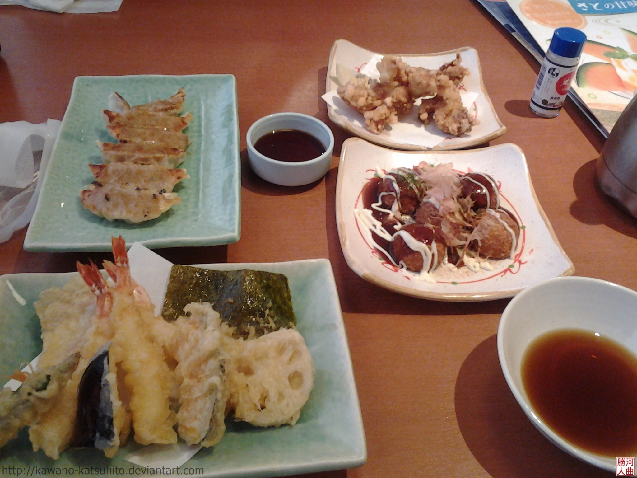 Japanese meal